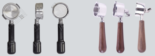 Delongi Bottomless Black Handle